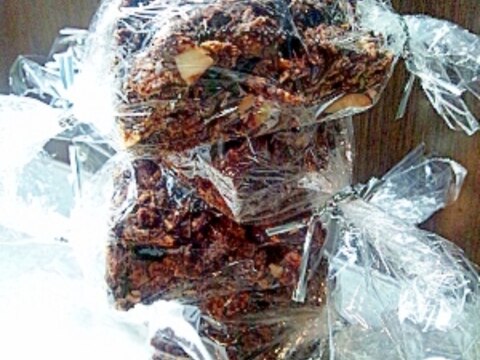 失敗知らず♪超簡単なのに美味しいチョコバー☆